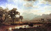 Albert Bierstadt Haying, Conway Meadows china oil painting reproduction